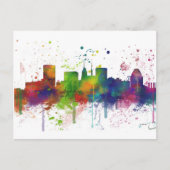 BALTIMORE MARYLAND SKYLINE POSTKARTE (Vorderseite)