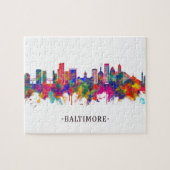 Baltimore Maryland skyline Puzzle (Horizontal)