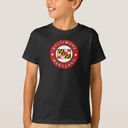Baltimore Maryland T-Shirt (Vorderseite)
