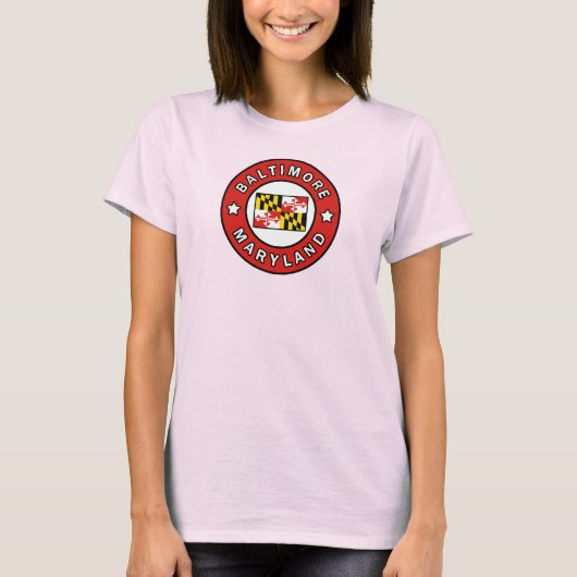 Baltimore Maryland T-Shirt (Vorderseite)