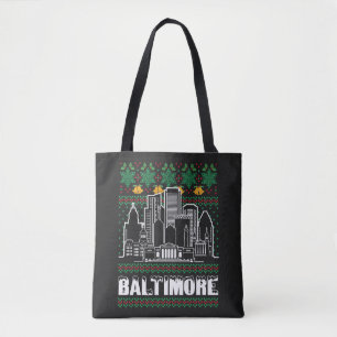 Baltimore Maryland Ugly Christmas Tasche