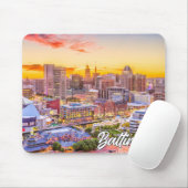 Baltimore, Maryland, USA Mousepad (Mit Mouse)