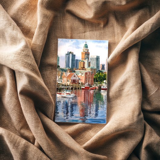 Baltimore, Maryland, USA Postkarte