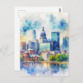 Baltimore, Maryland, USA Postkarte (Vorne/Hinten)