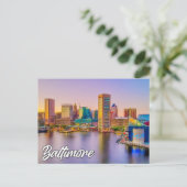 Baltimore, Maryland, USA Postkarte (Stehend Vorderseite)