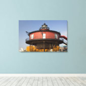 BALTIMORE, MARYLAND. USA. Seven-Foot Knoll Leinwanddruck (Insitu (Holzboden))