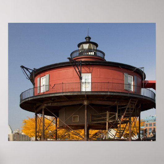 BALTIMORE, MARYLAND. USA. Seven-Foot Knoll Poster (Vorne)