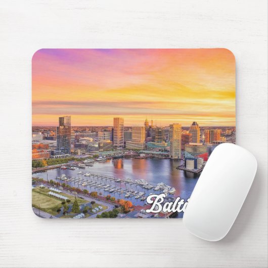 Baltimore, Maryland, Vereinigte Staaten Mousepad (Mit Mouse)