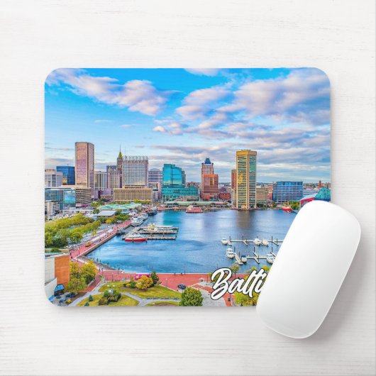 Baltimore, Maryland, Vereinigte Staaten Mousepad (Mit Mouse)
