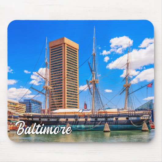 Baltimore, Maryland, Vereinigte Staaten Mousepad (Vorne)