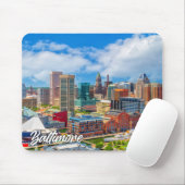 Baltimore, Maryland, Vereinigte Staaten Mousepad (Mit Mouse)