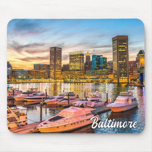 Baltimore, Maryland, Vereinigte Staaten Mousepad (Vorne)