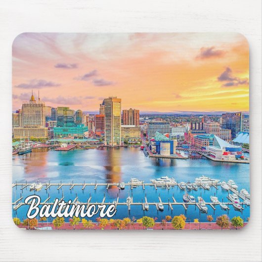 Baltimore, Maryland, Vereinigte Staaten Mousepad (Vorne)