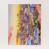 Baltimore, Maryland, Vereinigte Staaten Puzzle (Vertikal)