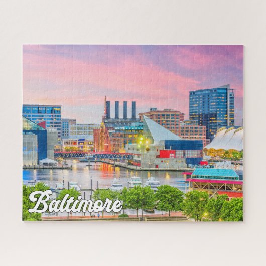 Baltimore, Maryland, Vereinigte Staaten Puzzle (Horizontal)