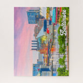 Baltimore, Maryland, Vereinigte Staaten Puzzle (Vertikal)