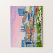 Baltimore, Maryland, Vereinigte Staaten Puzzle (Vertikal)