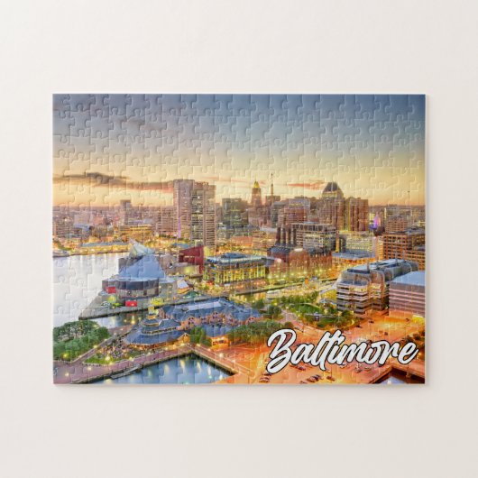 Baltimore, Maryland, Vereinigte Staaten Puzzle (Horizontal)