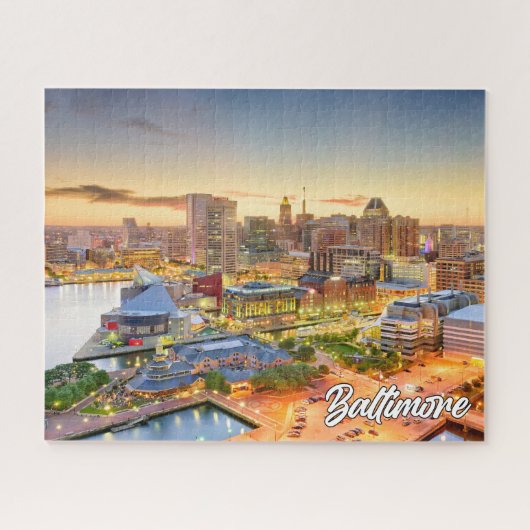 Baltimore, Maryland, Vereinigte Staaten Puzzle (Horizontal)