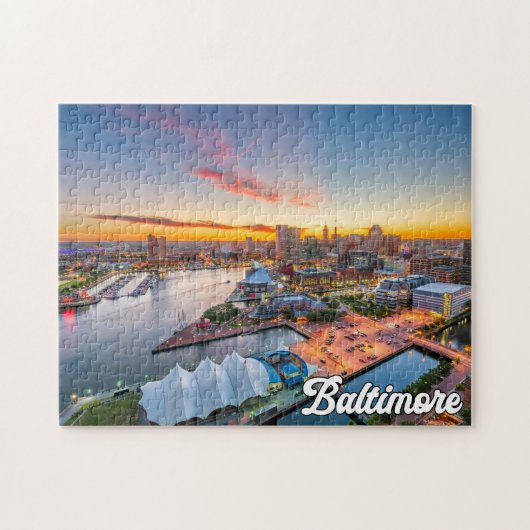 Baltimore, Maryland, Vereinigte Staaten Puzzle (Horizontal)
