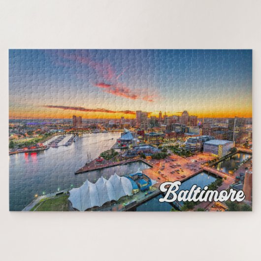 Baltimore, Maryland, Vereinigte Staaten Puzzle (Horizontal)