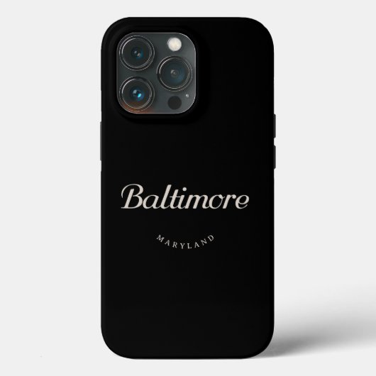 Baltimore MD Case-Mate iPhone Hülle (Rückseite)