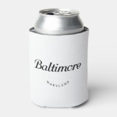 Baltimore MD Dosenkühler (Kanne Vorderseite)