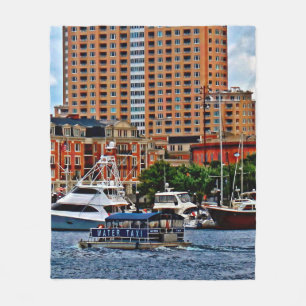 Baltimore MD - Inner Harbour Water Taxi Fleecedecke