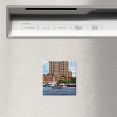 Baltimore MD - Inner Harbour Water Taxi Magnet (In Situ (Geschirrspüler))