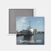 Baltimore, MD Magnet (Vorderseite/Rückseite)