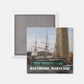 Baltimore, MD Magnet (Vorderseite/Rückseite)