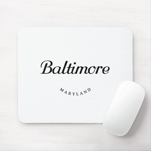 Baltimore MD Mousepad (Mit Mouse)