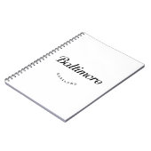 Baltimore MD Notizblock (Linke Seite)