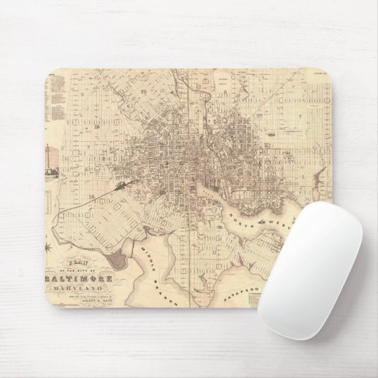 Baltimore Mousepad (Mit Mouse)