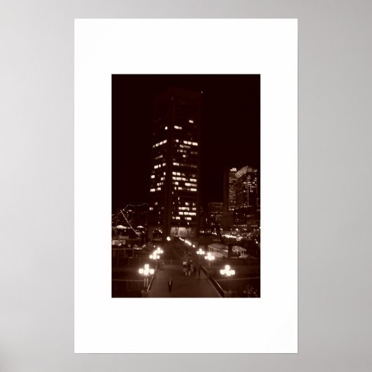 Baltimore Night Poster (Vorne)