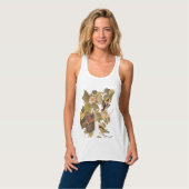 Baltimore Oriole Audubon Bird Familie mit Nest Tank Top (Vorderseite Vollansicht)