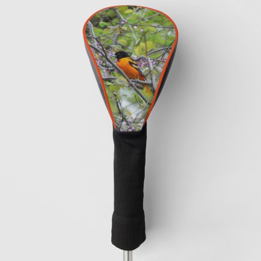 Baltimore Oriole Golf Headcover (Vorderseite)