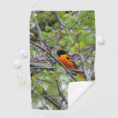 Baltimore Oriole Golfhandtuch (Insitu)