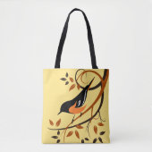 Baltimore Oriole in Baumzweig Tasche (Vorderseite)