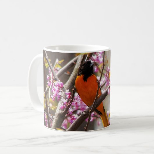 Baltimore Oriole Kaffeetasse (Vorderseite Links)