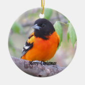 Baltimore Oriole Keramik Ornament (Vorne)