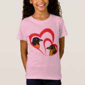 Baltimore Oriole Liebe T-Shirt (Vorderseite)