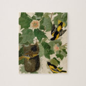 Baltimore Oriole seltenes Audubon Puzzle (Vertikal)