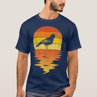 Baltimore oriole Shirt Retro Sonnenuntergang Vinta
