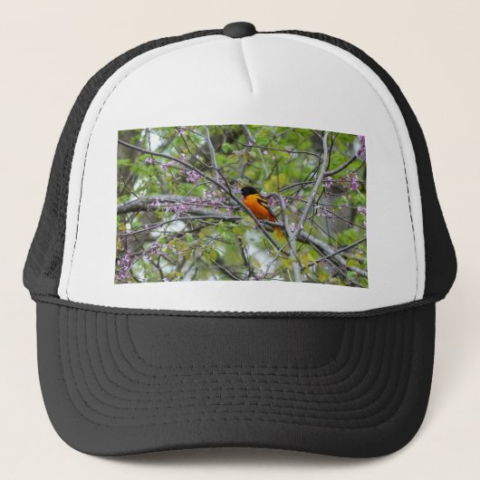 Baltimore Oriole Truckerkappe (Vorderseite)
