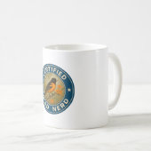 Baltimore Oriole Vintages Abzeichen Kaffeetasse (VorderseiteRechts)