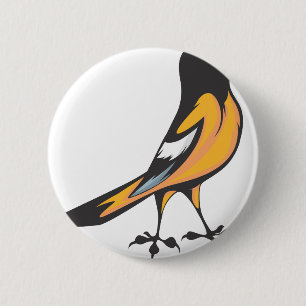 Baltimore Oriole-Vogel Button