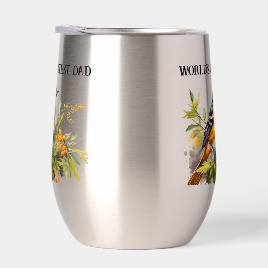 Baltimore Oriole Welt ist der größte Vater (Rechts)