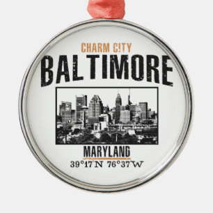 Baltimore Ornament Aus Metall