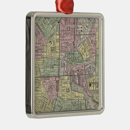 Baltimore Ornament Aus Metall (Rechts)